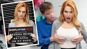 Shoplyfter Mylf - Bratty Milf With Massive Tits And Big Nipples Sedona Reign Obeys Security Officer
