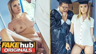 FAKEhub - University student stuck in the friendzone finally gets to fuck his teen dreamgirl