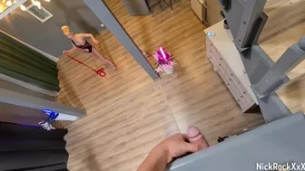 Fucked a gymnast in anal before a concert ! Circus performer Lara Frost