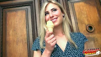 GERMAN SCOUT - TEENY LINDSAY BEI CASTING FUER GELD GEFICKT