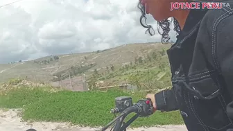I MET HER WHEN I WENT OUT FOR A MOTORCYCLE RIDE AND I FOUND A MATURE LATINA MILF WITH A BIG ASS