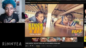 Naked People Ep. 6 FAKE HOSTEL TWO HOT GIRLS GET STUCK UNDER A BUNK BED