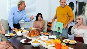 MyFamilyPies -"Sit you ass down with your tiny pecker and wait until we finish our dessert"