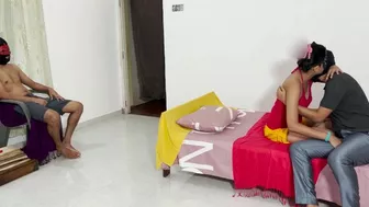 sri lankan wife fuck with stranger cuckold hotwife sharing හස්බන් බලාගෙන ඉද්දිම
