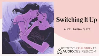 [Audio] Top & Bottom switch roles [lesbian] ASMR audio porn for women