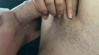 Larahotxxx SLOPPY blowjob and ball licking before he CUM inside me