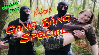 Nadine Cays Gang Bang Trial 1 - How much come & dare ???
