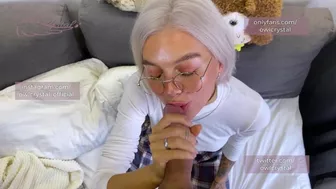 Sweetheart, don't be sick, better suck my dick Blowjob is the best medicine. Blowjob week