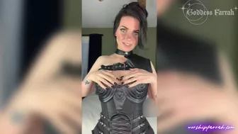 JOI Edge and then Back in your Cage by Goddess Farrah