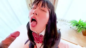 I sucked my fuck buddy's dick while I masturbated and He ejaculated a lot in my mouth