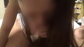 [Individual Shooting] F-Cup Busty Wife Cumming With A Rich Blowjob! 69/Blowjob/Big Tits/Married Woma