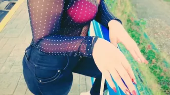 SEX FOR MONEY - BEAUTIFUL YOUNG 20 YEARS OLD LATINA THICK ASS - FUCKS WITH HER PRODUCER.