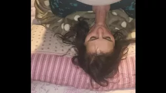 A quick blow job with swallow