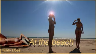 Exhibitionist Wife Beach Voyeur 4k Fully Nude Wifey Does - 