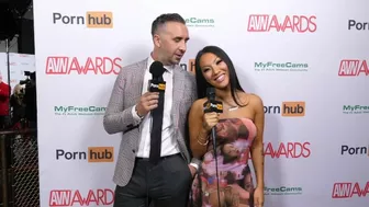 Pornhub on the Red Carpet with Asa Akira and Keiran Lee