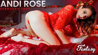 NubileFilms - Sensual Valentines Fantasy Fuck With Hot Brunette Andi Rose - S3:E1