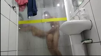 fucking the hot new girl hard in the bath.
