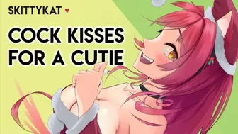 Gentle Femdom || Cock Kisses For a Cutie [Big step-sis + Virgin listener] [Lipstick kisses]