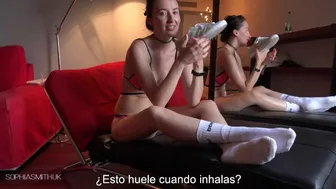 Tu esposa desarrolla un fetiche de calcetín