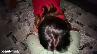 The secretary on a business trip came to my room in a red peignoir, could not resist and fucked her!