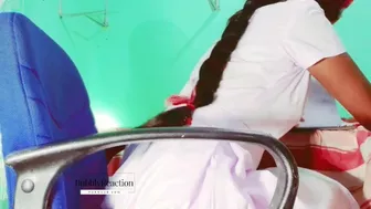 ස්කුල් කෙල්ල , බලන්නම ඕනි හිලක් sri lankan school girl clear sinhala voice