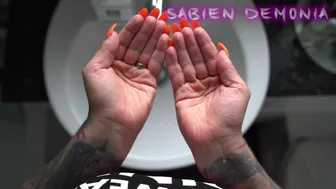 Long nails ASMR wet wash and scrub fantasy #SCRUBHUB