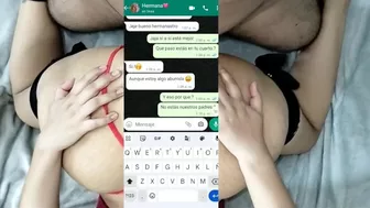 Conversación con mi hermanastra termina en un final feliz