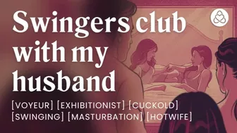 My husband watches me with another woman at a swingers club [erotic audio stories] [cuckold]