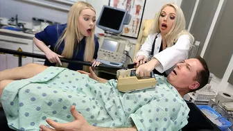 Sexy Doctor And Nurse Haley Spades & Missa Mars Get Free Used By Horny Patient - FreeUse Milf