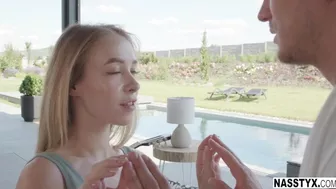 NASSTYx - Yoga Instructor Nata Ocean Shows Her Client's Husband Sex Yoga Class