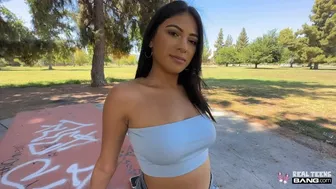 Real Teens - Marvelous Teen Reyna Belle Flashes And Fucks In Public For The First Time