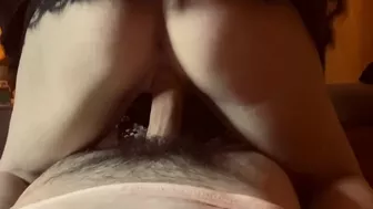 I fuck the naughty schoolgirl with the big ass and take it deepthroat