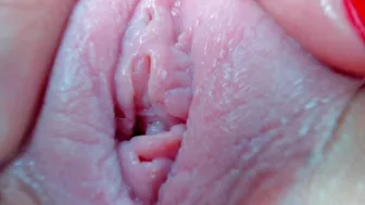 Pussy Spread Extreme Close-up