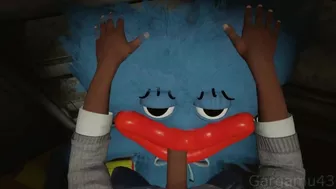 Poppy Playtime Huggy Wuggy Blowjob Cum In Mouth