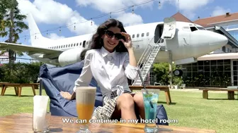 I asked a stranger to take a photo of me on the beach and he fucked me in hotel and came on my face