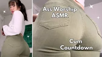 Rub Your Cock on my Thick Asian Ass, Pervert -ASMR JOI- Kimmy Kalani