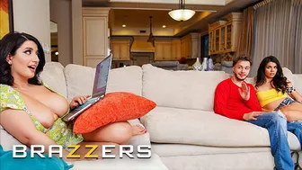 BRAZZERS - Harley Haze's Sexy Roommate Sarah Arabic Is A Total Thirst Trap For Her Bf Apollo