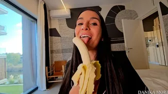 The perfect good morning! Hard cock, beautiful natural wet pussy, takes a big load of cum!