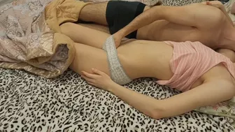 my little step sister wanted some innocent kisses but I fucked her