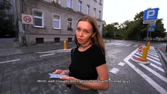 Met a beautiful girl on the street and invited her to my place.