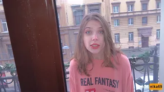 Deep Throat and Hard Fuck from an extreme girl neighbor - POV 4K