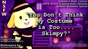 【NSFW ACNL Audio Roleplay】 Isabelle's Sexy Costume Caused Some Issues... So She Wants to Help~ 【F4M】