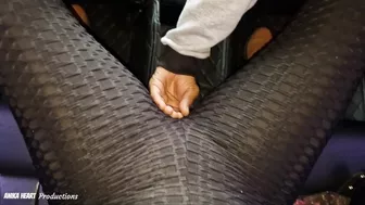 I Made My UBER Driver Touch My HAIRY PUSSY While Driving in Traffic - He Made Me CUM