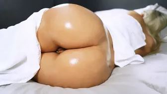 Step Mom Wakes up to a Hard Cock of her Step Son after Grinding and Pussy Fingering He cums Twice