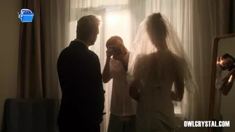 The luxury bride is left alone with the photographer and cheats on her groom