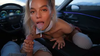 No Cash? I've Got a Mouth: Student Offers a Blowjob to the Driver