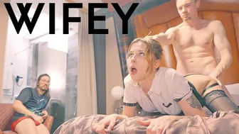 Wifey Curvy Hotwife Fucks a Guy While Hubby Watches on Sex