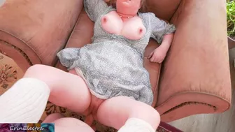 Stepmom lost again and stepson cums in her ass