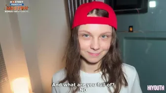 The Cute Delivery Girl ate my Pizza and was Fucked Hard for it