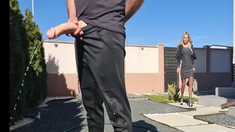 Stepmom not resist when saw Stepson huge cock and seduced him to fuck her hot pussy